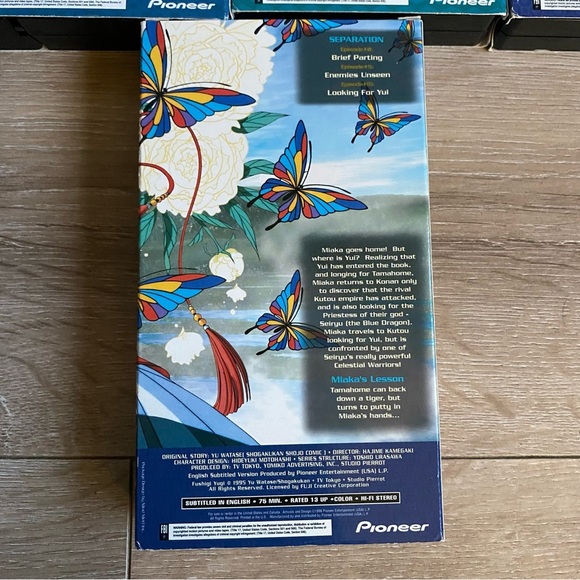 Vintage lot of 19 Anime VHS video tapes Bandai Gundam , Fushigi Yugi , Nazca - Picture 11 of 16